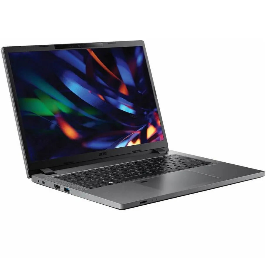 Image 1 for Acer TravelMate P2 TMP214-55-TCO-56ZJ Laptop - Intel Core i5-1335U, 14" WUXGA Display, 8GB DDR4 RAM, 1TB SSD, WiFi 6E, Bluetooth, LTE, Fingerprint Reader, FHD Camera, Windows 11 Pro