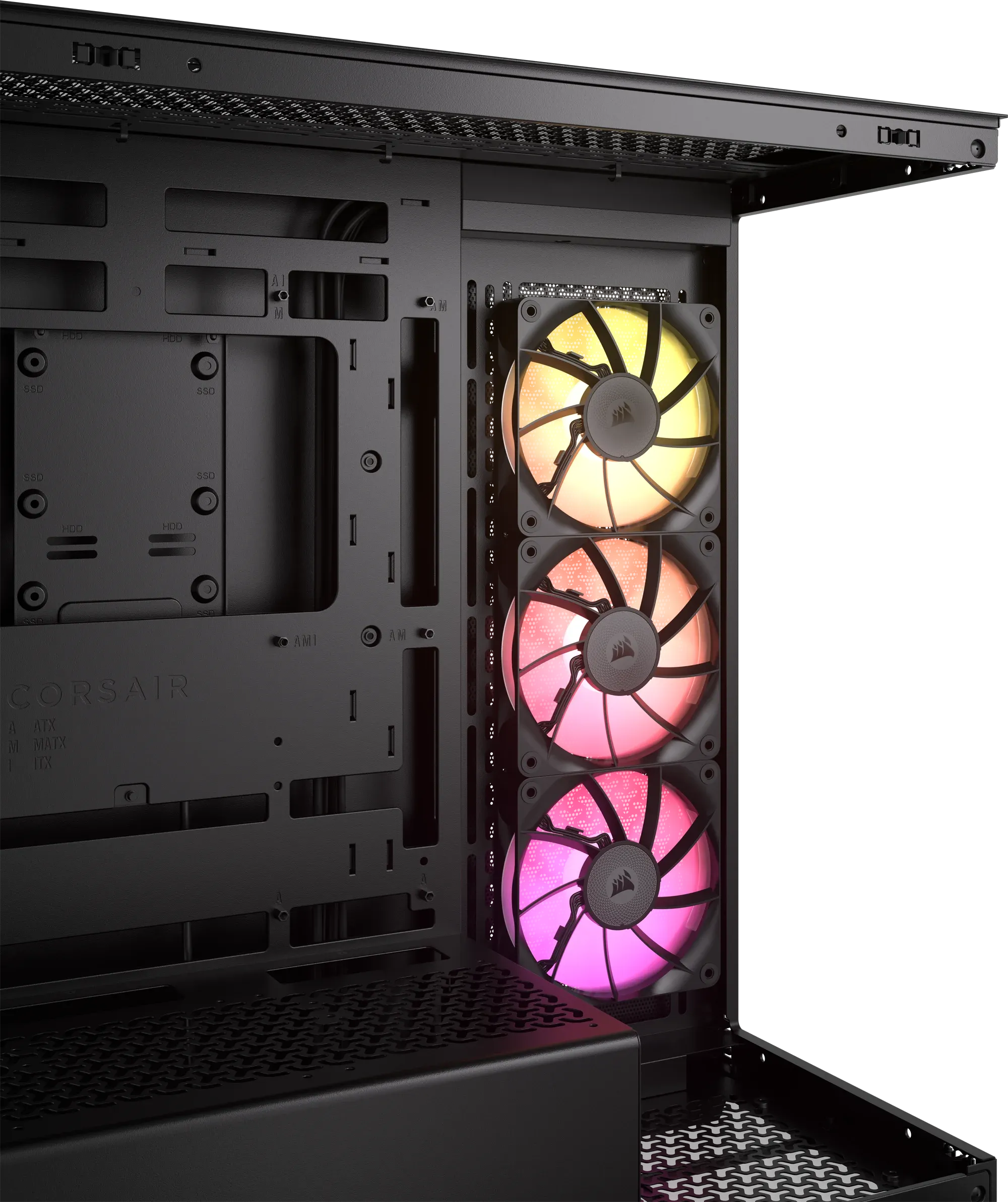 Image 10 for Corsair iCUE LINK 3500X RGB Mid-Tower PC Case