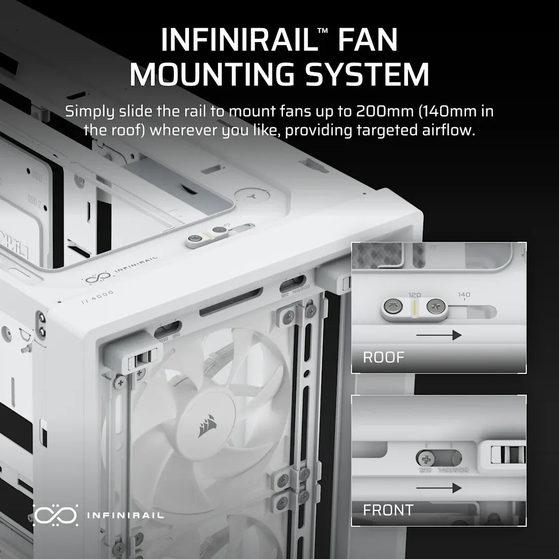 Image 6 for  FRAME 4000D RS WOOD Modular High Airflow Mid-Tower PC Case