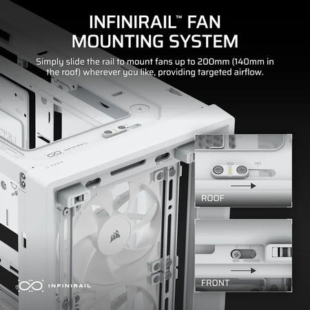 Image 6 for  FRAME 4000D RS WOOD Modular High Airflow Mid-Tower PC Case