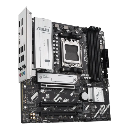 Image 8 for ASUS Motherboard/mATX/AM5/DDR5/4xDIMM/Max.256GB/1xPCIe4x16/2xPCIe3x16/ 3xM.2/4xSATA 6Gb/s/2xDP/1xHDMI/RAID/WIFI 6E