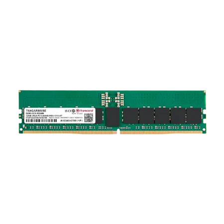 Image 1 for Transcend 16GB DDR5-5600MHz Registered ECC DIMM 1Rx8 2Gx8 CL46 1.1V - TS2GAR80V6E