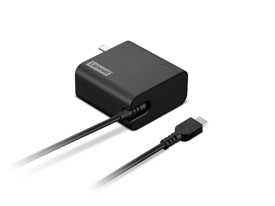 Image 2 for Lenovo 65W USB-C Wall Adapter - 20V/3.25A with 1-Year Carry-In Warranty
