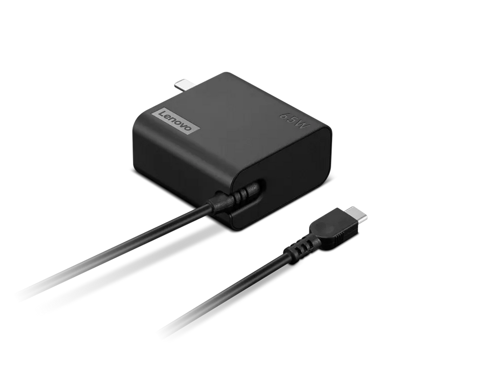 Image 2 for Lenovo 65W USB-C Wall Adapter - 20V/3.25A with 1-Year Carry-In Warranty