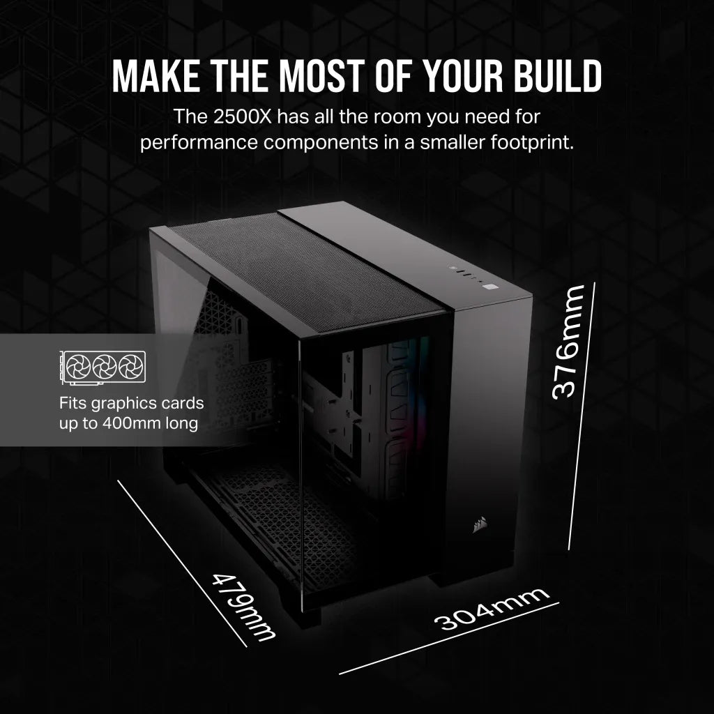 Image 11 for Corsair 2500X RGB Micro ATX PC Case