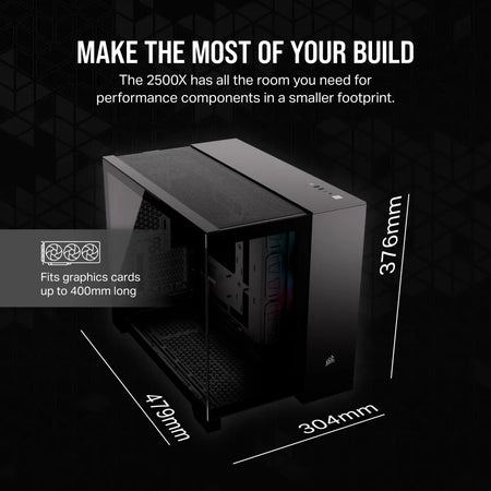 Image 11 for Corsair 2500X RGB Micro ATX PC Case
