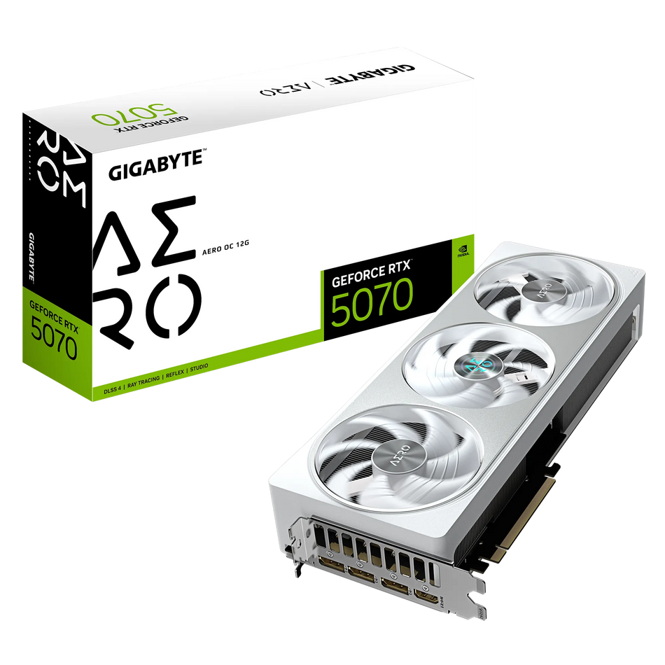 Image 4 for GIGABYTE GeForce RTX 5070 AERO OC 12GB