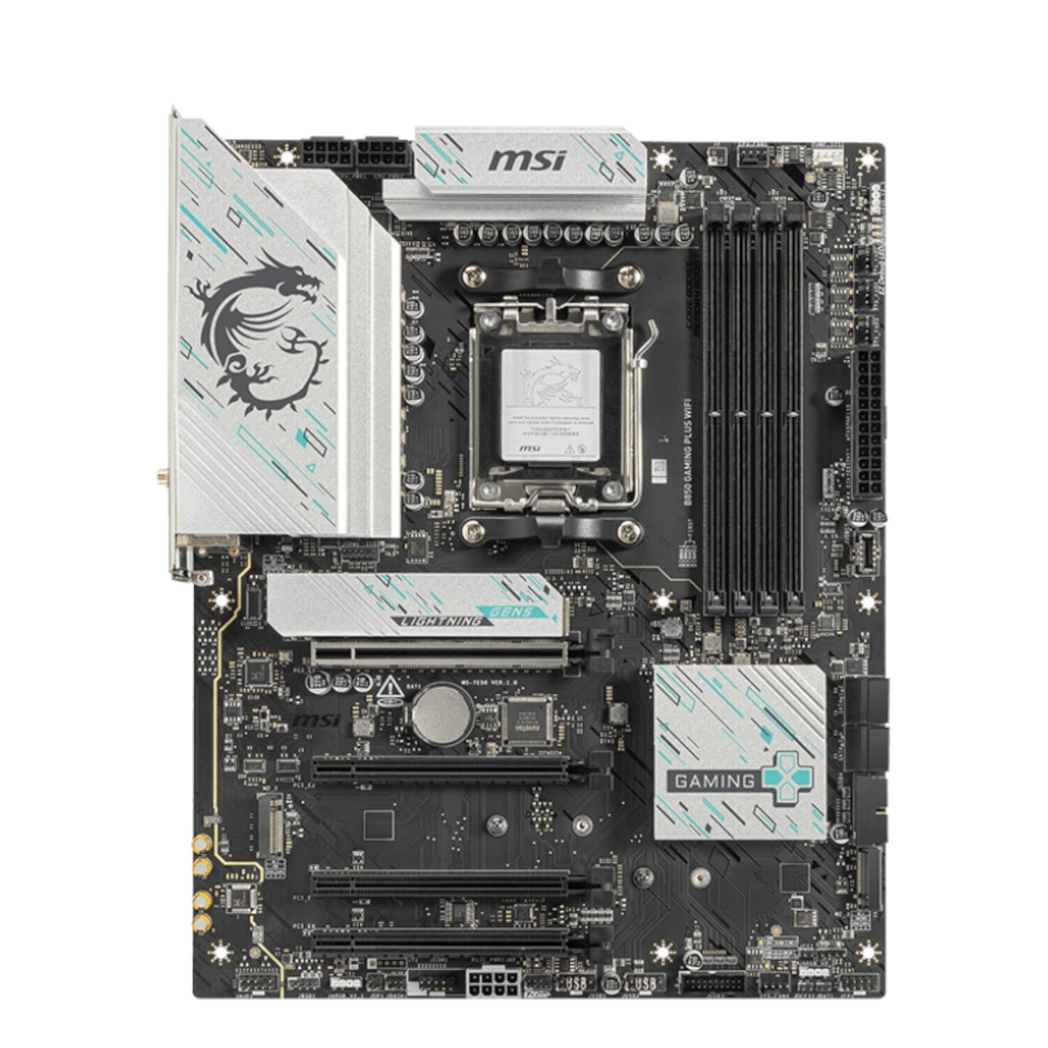 Image 2 for MSI B850 GAMING PLUS WIFI AM5 ATX Gaming Motherboard