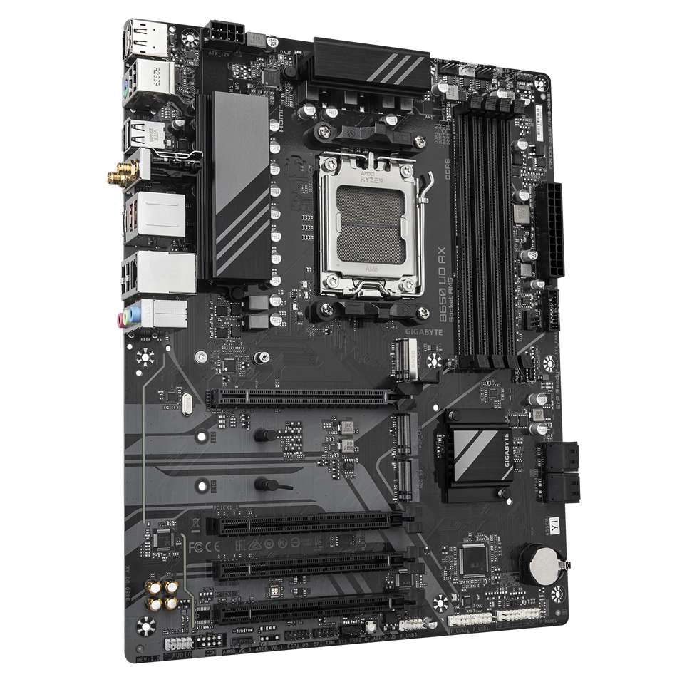 Image 3 for Gigabyte B650 UD AX AMD AM5 ATX Motherboard