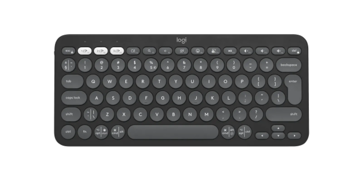 Image 12 for Logitech Pebble Keys 2 K380s Wireless Keyboard - Tonal Graphite