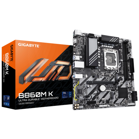 Image 1 for GIGABYTE B860M-K LGA 1851 Micro ATX Motherboard