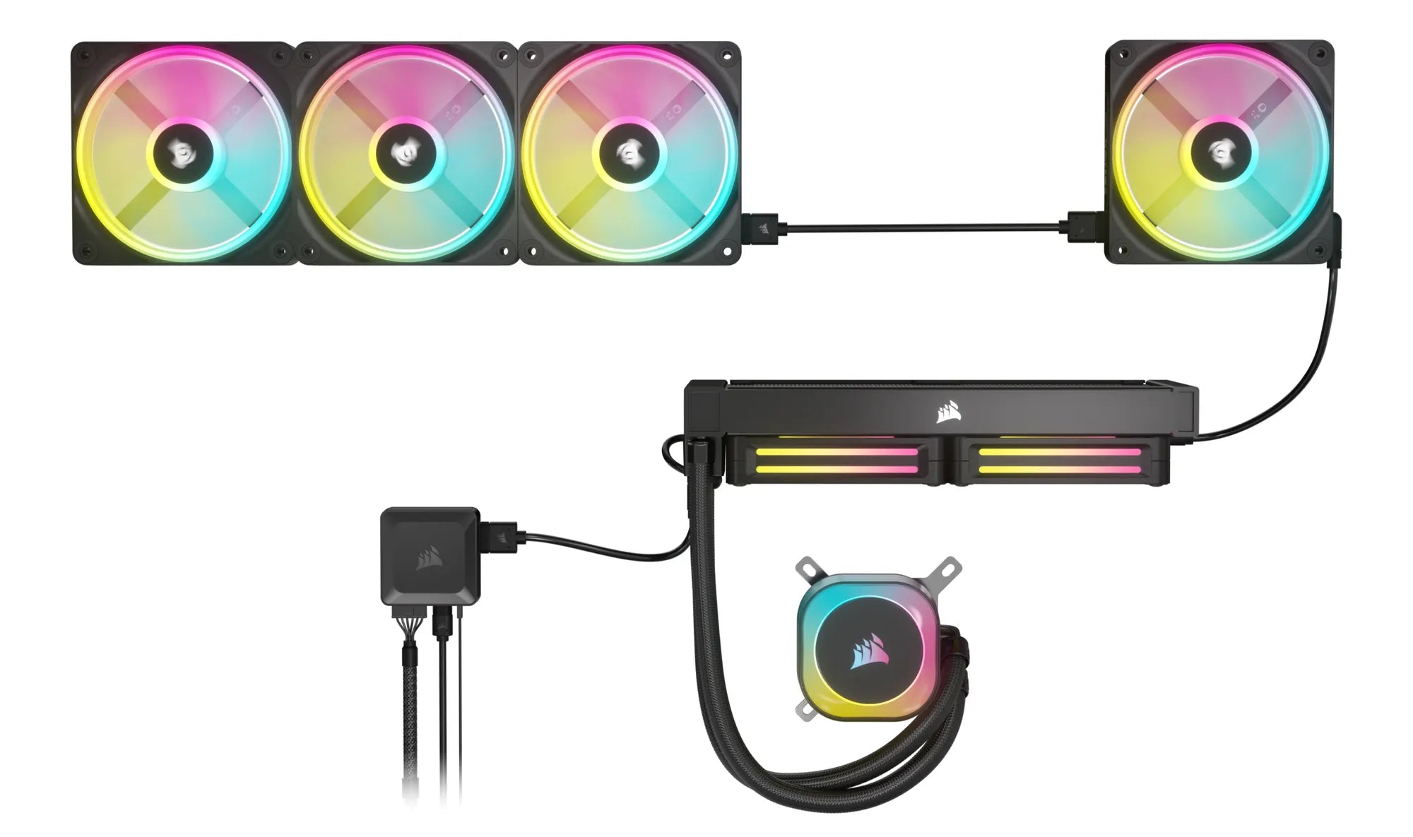 Image 5 for Corsair iCUE LINK QX120 RGB 120mm PWM Fan