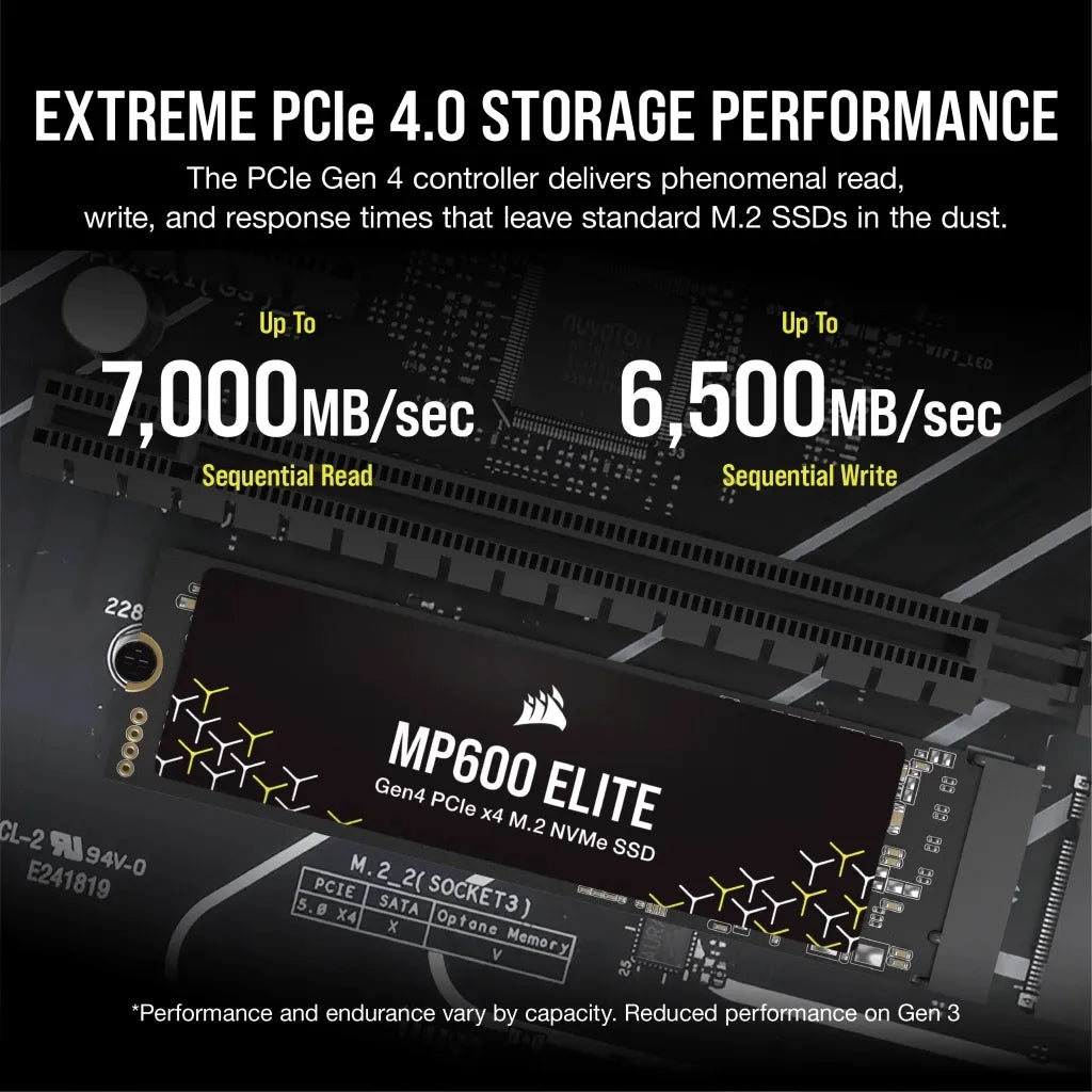 Image 13 for Corsair MP600 ELITE 2TB NVMe M.2 SSD