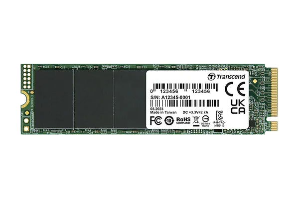 Image 2 for Transcend 500GB MTE115S PCIe Gen3 M.2 SSD