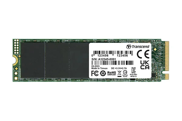 Image 1 for Transcend 500GB MTE115S PCIe Gen3 M.2 SSD