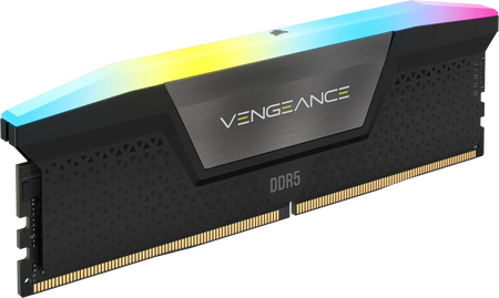 Image 7 for CORSAIR VENGEANCE RGB DDR5 16GB (2 x 8GB) DDR5 5200 CL40-40-40-77 1.25V Intel XMP - BLACK
