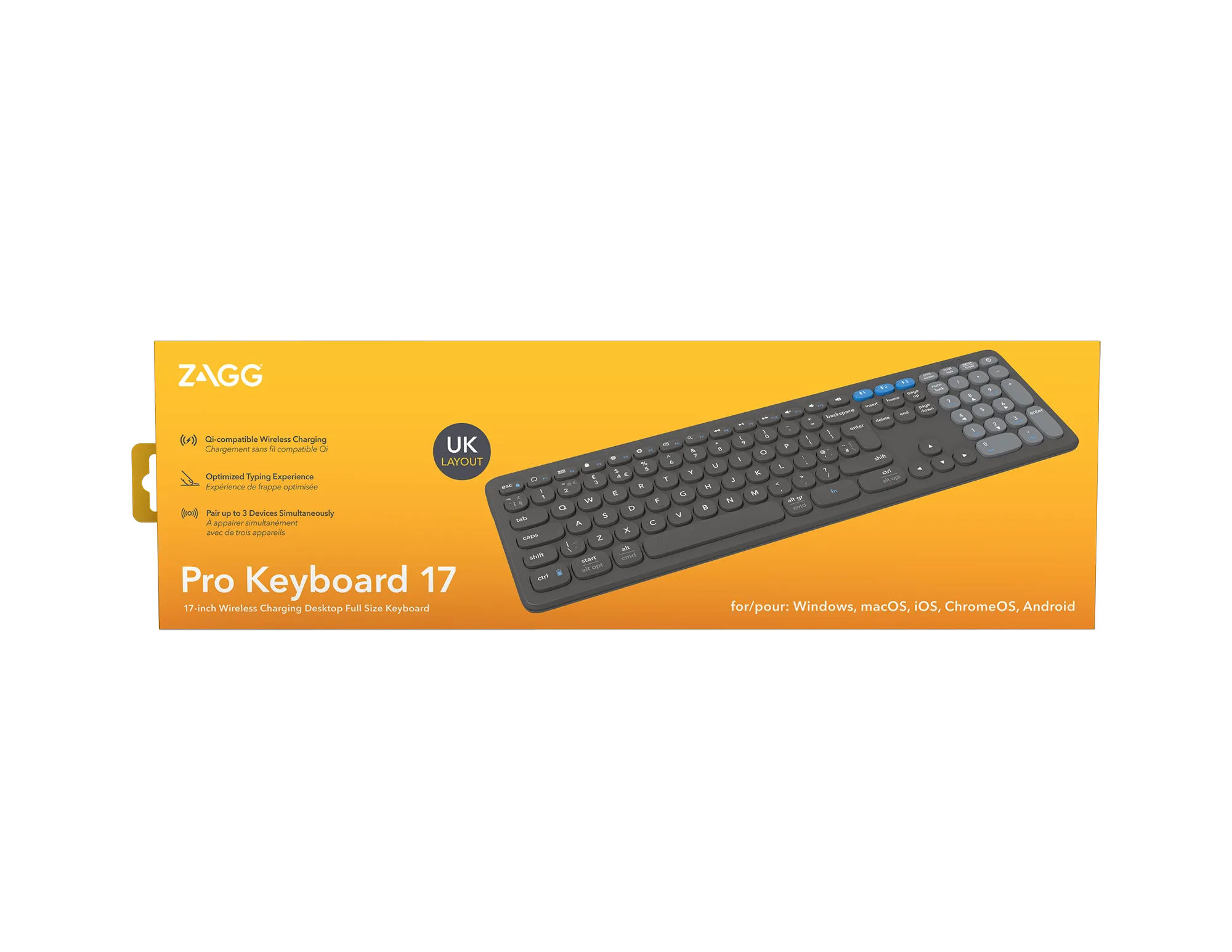 Image 3 for ZAGG Pro Keyboard 17 Full Size-Charcoal-UK