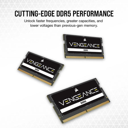 Image 5 for Corsair Vengeance® Series 16GB (1x16GB) DDR5 SODIMM 5600 CL48-48-48-90 1.1V