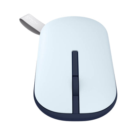 Image 13 for ASUS MouseMarshmallow Mouse MD100Quiet Blue800 to 1600 DPIDual-mode wireless: RF 2.4 GHz (dongle)Bluetooth