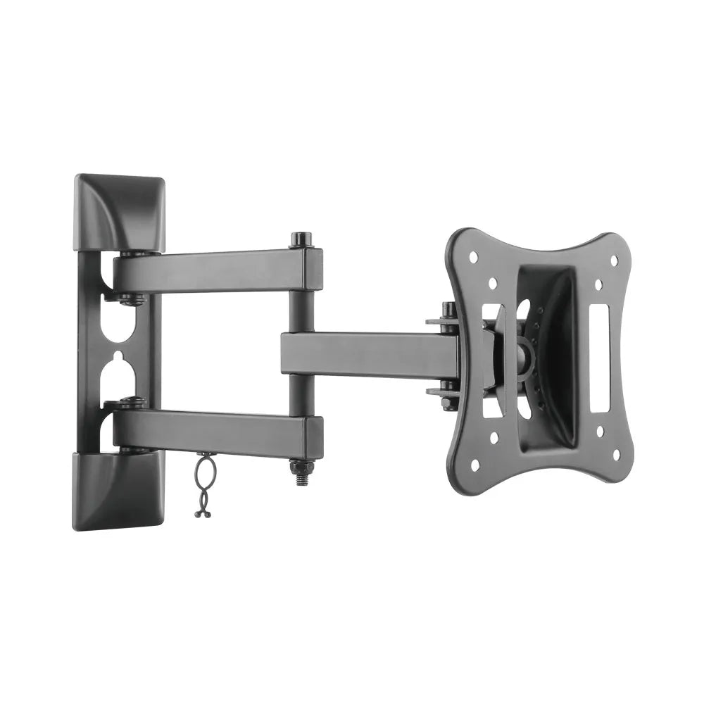 Image 1 for Full Motion TV Wall Mount Bracket for 13-27 Inch Displays - Up to 15kg, VESA 100x100