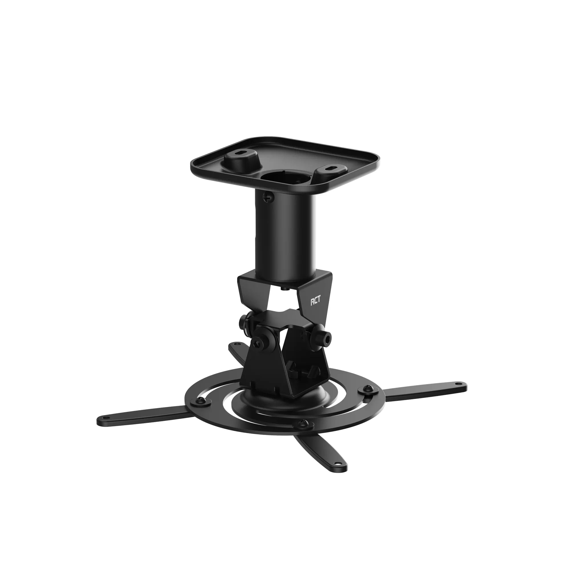 Image 2 for Projector Ceiling Mount Bracket - Steel, Adjustable for Projectors up to 15kg, Black