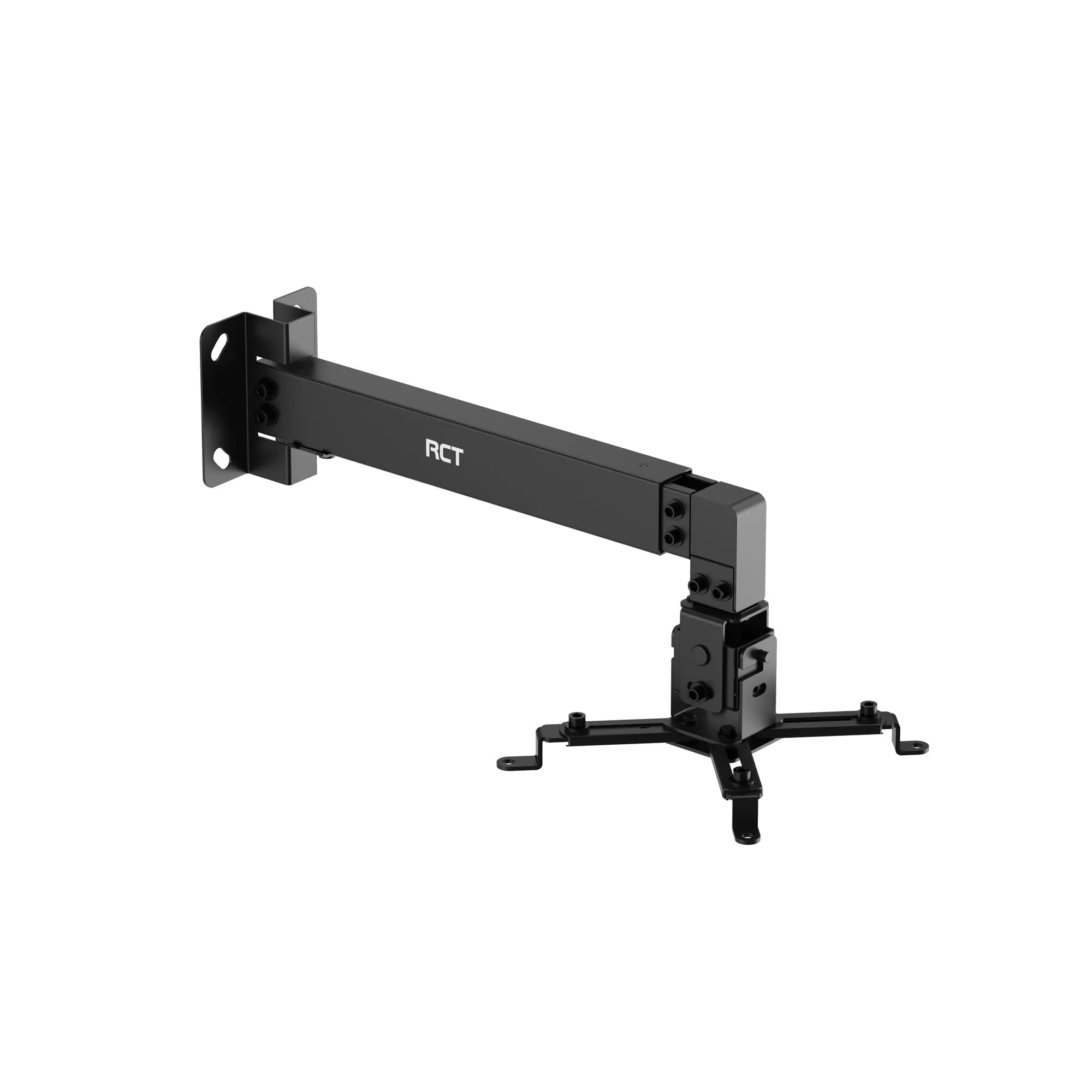 Image 1 for Short Throw Projector Wall Mount Bracket - Supports Projectors up to 20kg, Black