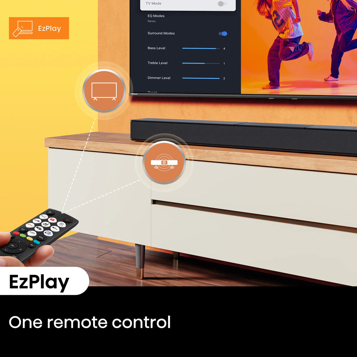 Image 8 for Hisense HS2000 2.1 Channel Soundbar with Built-in Subwoofer