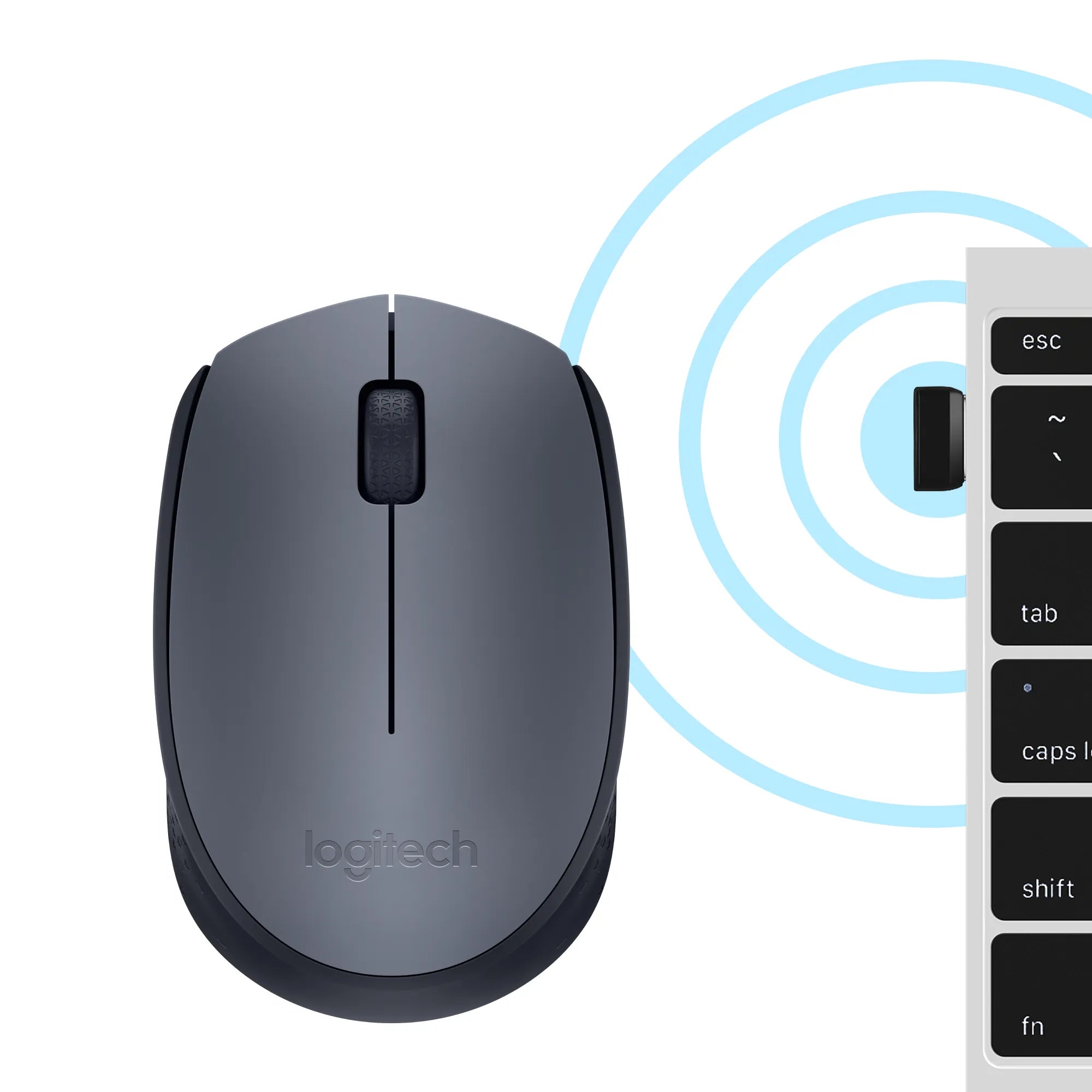 Image 5 for Logitech M170 Wireless Mouse - Grey