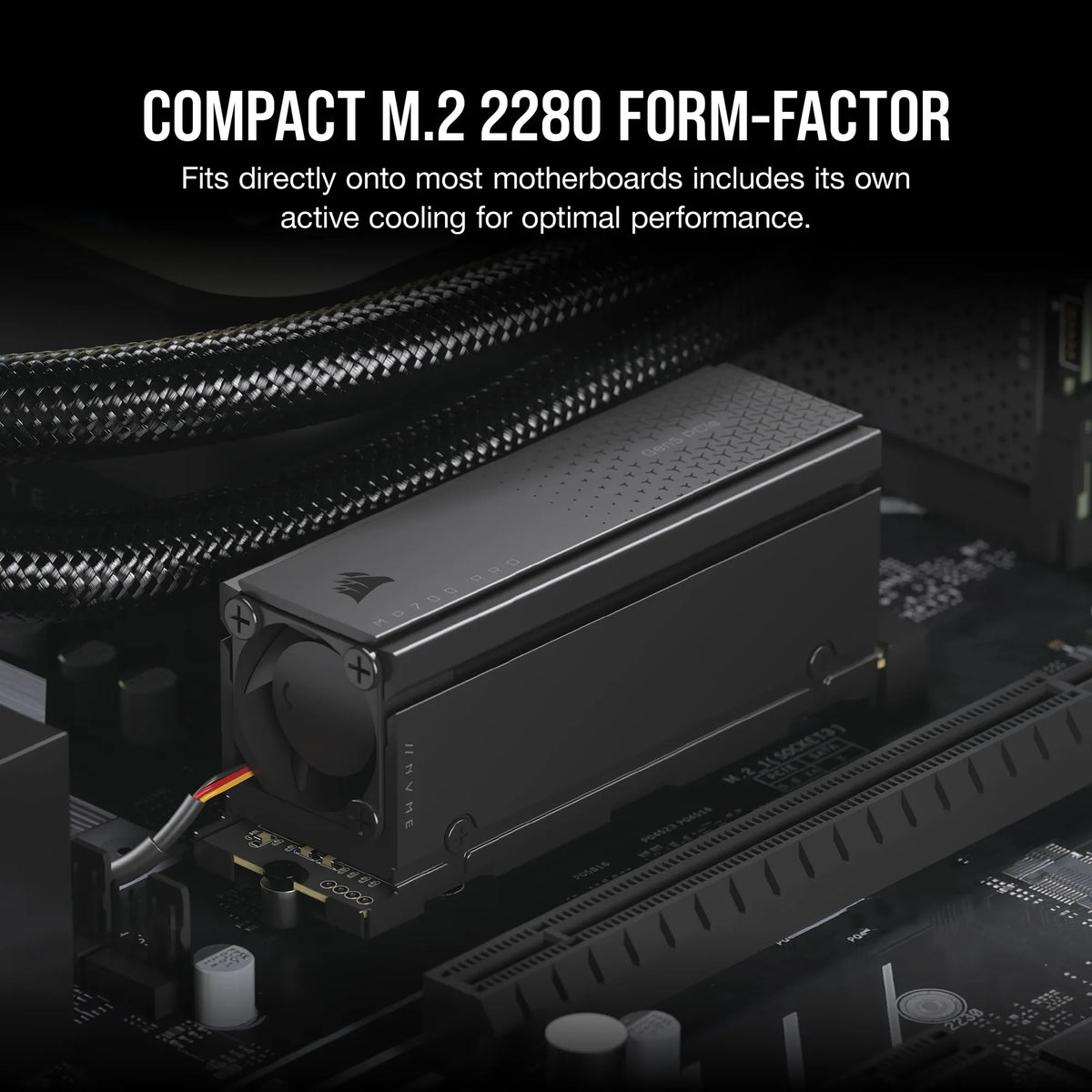Image 10 for Corsair MP700 PRO 2TB PCIe Gen5 NVMe SSD with Cooler