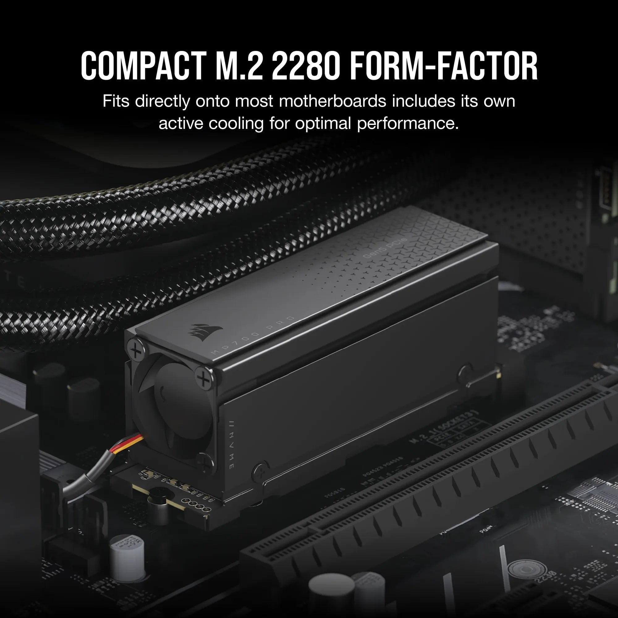 Image 10 for Corsair MP700 PRO 2TB PCIe Gen5 NVMe SSD with Cooler