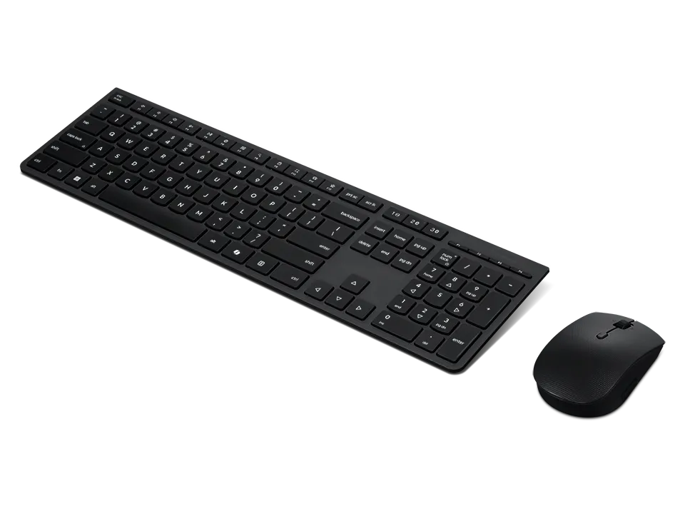 Image 5 for LENOVO Wireless Professional Rechargeable ComboUS EnglishAES Encryption2.4Ghz Unified Dongle & Dual Blutooth3yr Carry In
