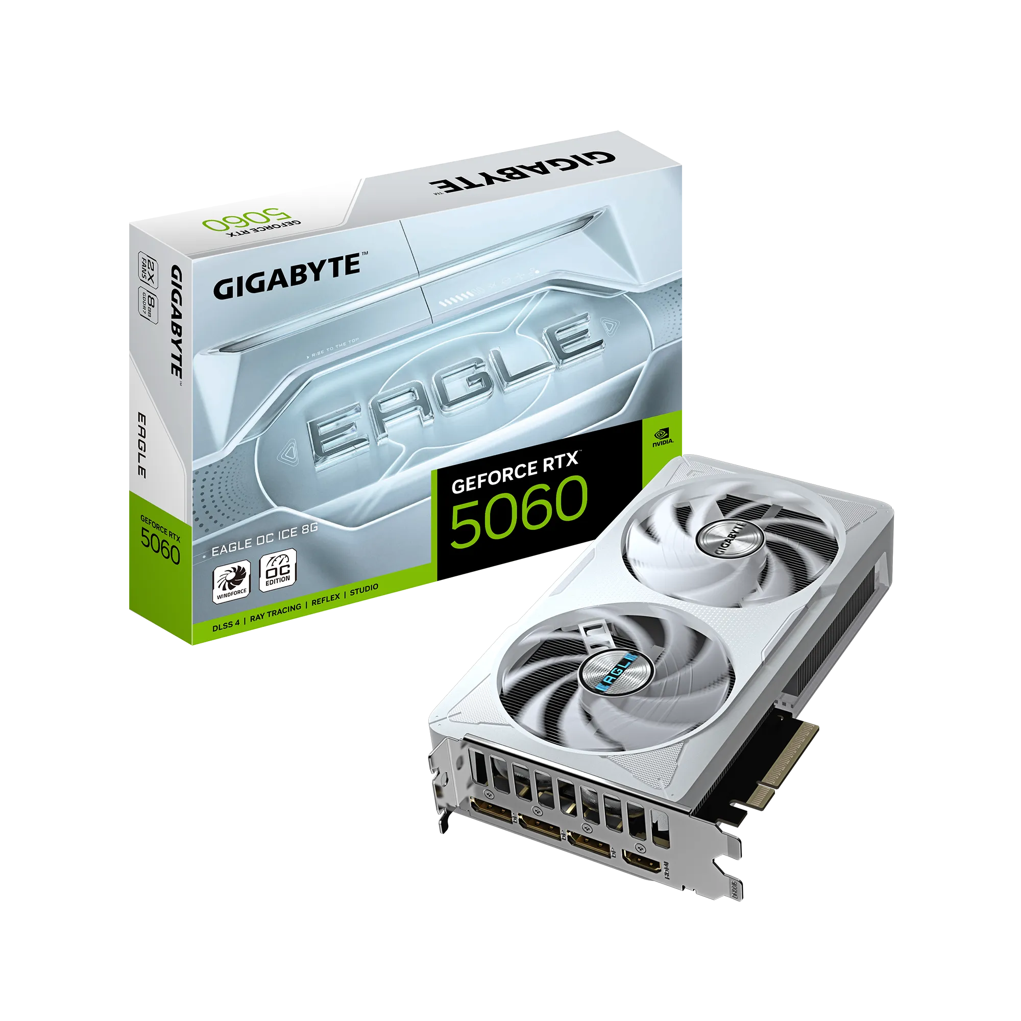 Image 7 for GIGABYTE GeForce RTX 5060 EAGLE OC ICE 8GB GDDR7