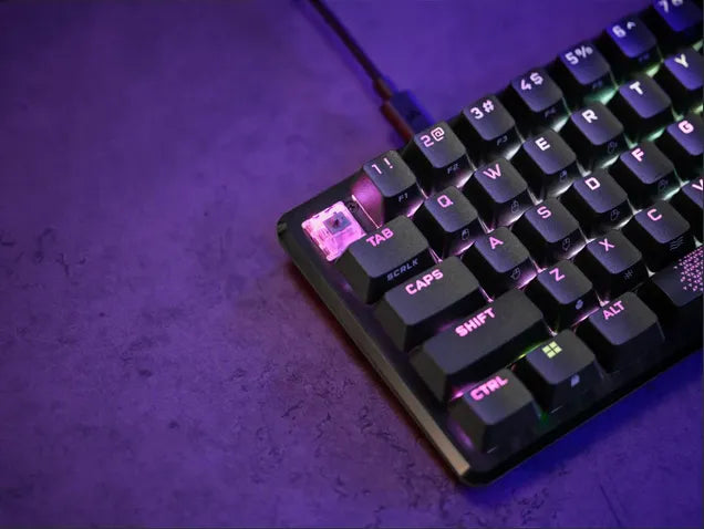 Image 5 for Corsair K65 PRO MINI RGB 65% Optical-Mechanical Gaming Keyboard - Corsair OPX switches - Black