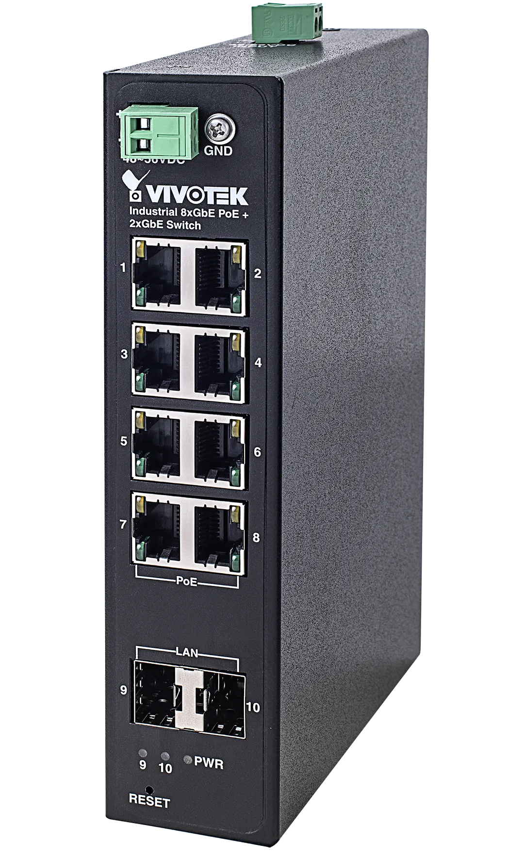 Image 1 for VIVOTEK Industrial PoE Switch for Extreme Conditions