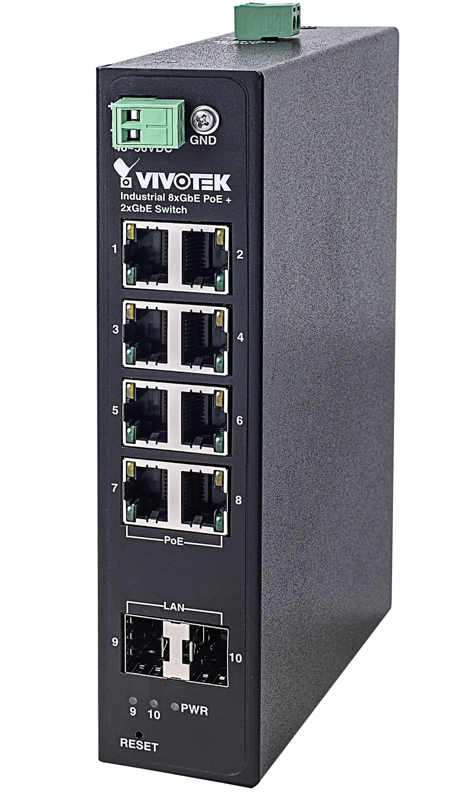 Image 1 for VIVOTEK Industrial PoE Switch for Extreme Conditions