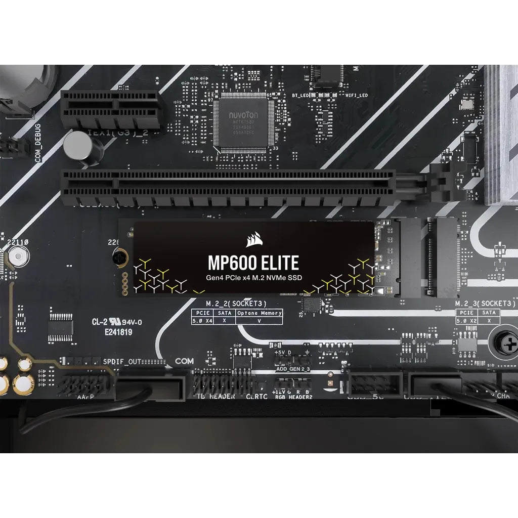 Image 14 for Corsair MP600 ELITE 1TB PCIe Gen4 NVMe M.2 SSD