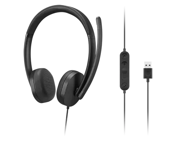 Image 4 for Lenovo USB-A Wired Stereo Headset Gen 2