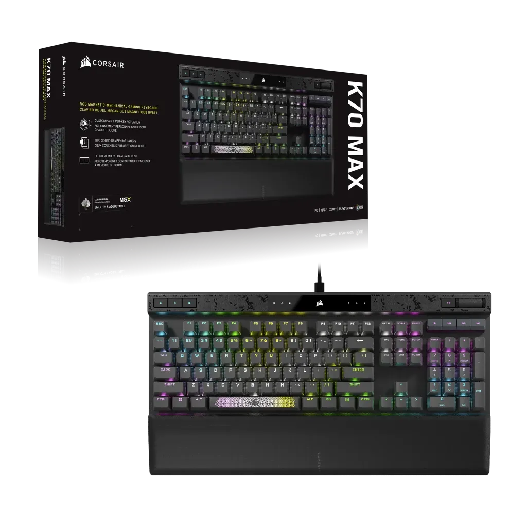 Image 11 for Corsair K70 MAX RGB Magnetic-Mechanical Gaming Keyboard
