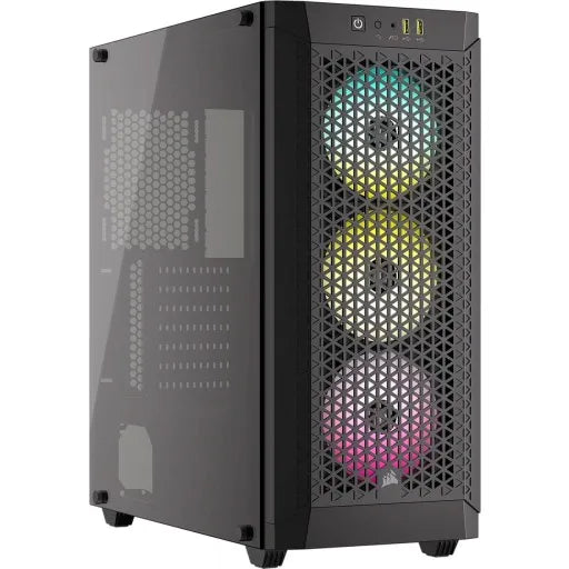 Image 2 for Corsair 480T RGB Airflow Tempered Glass Mid-Tower PC Case - Black