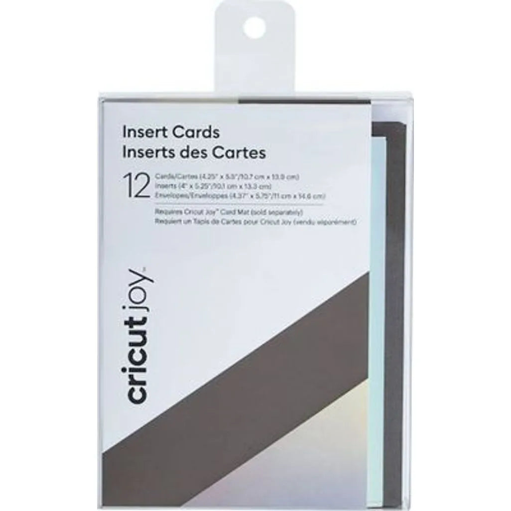 Image 2 for Cricut Joy Insert Cards A1 15-Pack (Gray, Silver, Holographic)