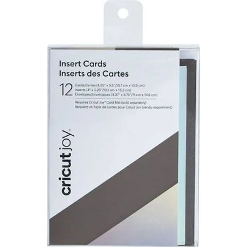 Image 2 for Cricut Joy Insert Cards A1 15-Pack (Gray, Silver, Holographic)