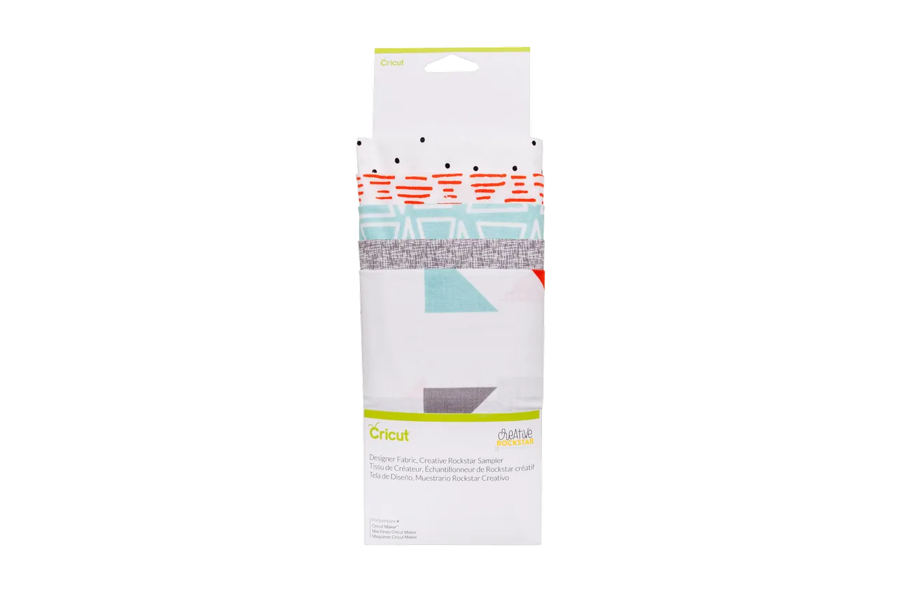 Image 1 for Cricut Designer Fabric Sampler - Rockstar
