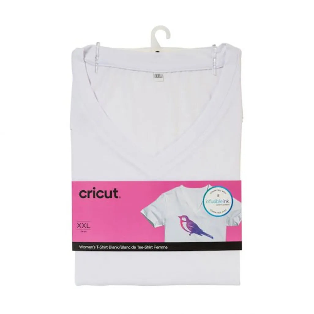 Image 2 for Cricut Infusible Ink Women's White T-Shirt (XXL)
