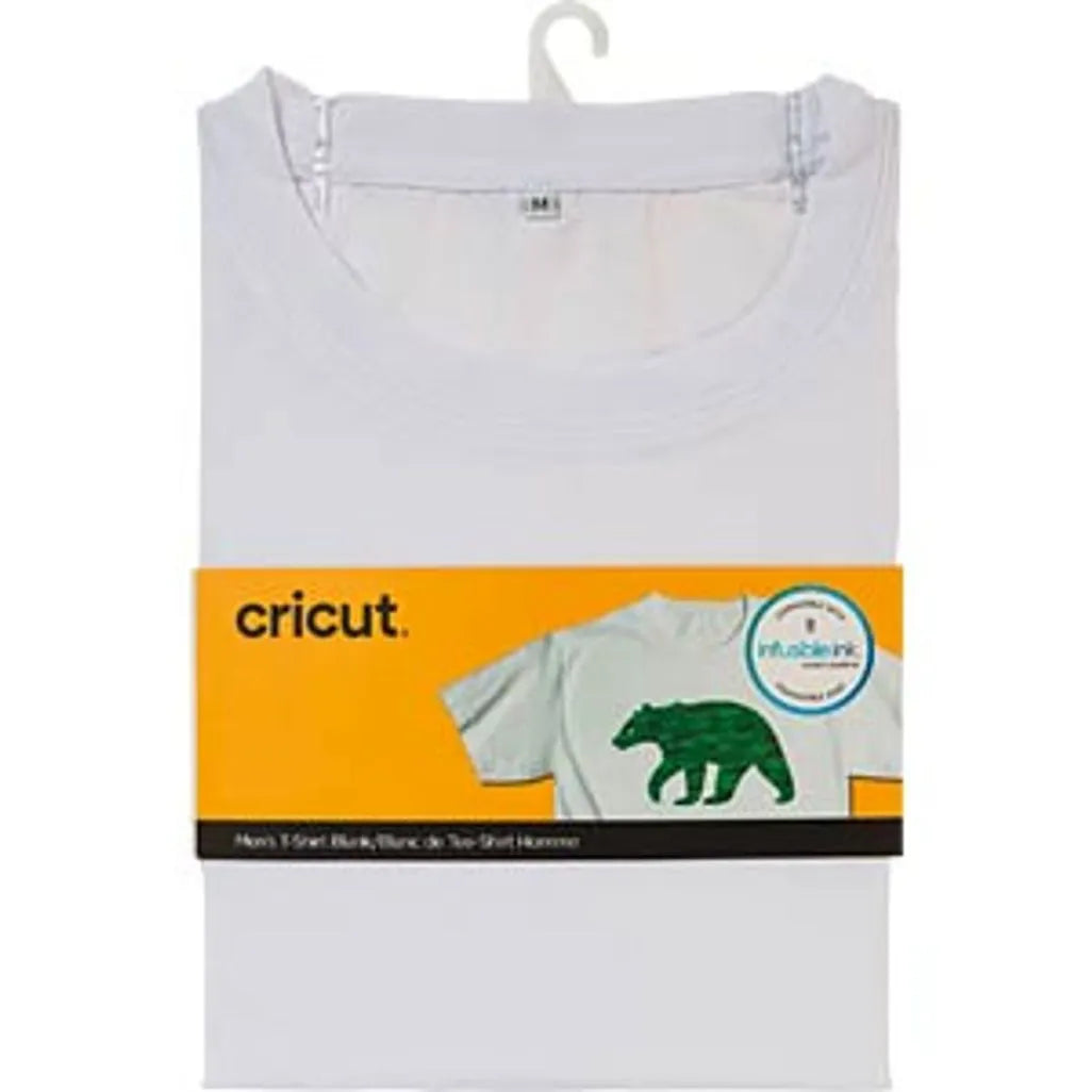 Image 1 for Cricut Infusible Ink Men's T-Shirt in White (XL)