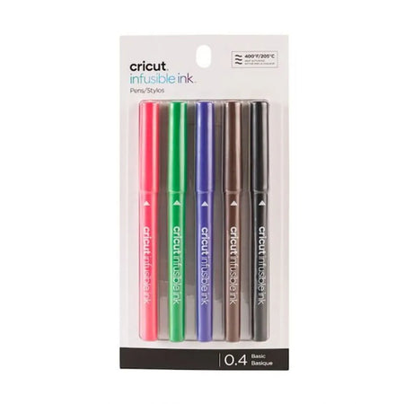 Image 2 for Cricut Infusible Ink Fine Point Pens - 5-Pack Basics 0.4mm