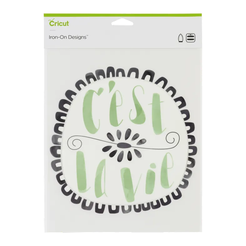 Image 1 for Cricut Iron-On Designs C'est Le Vie