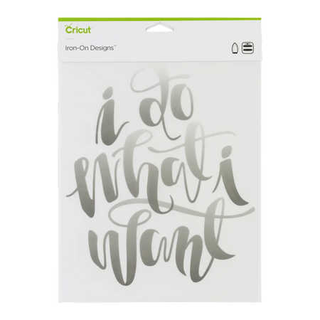 Image 1 for Cricut Iron-On Designs Do What I Want