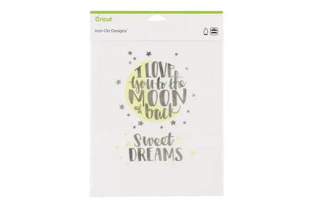 Image 1 for Cricut Iron-On Designs Love You To The Moon