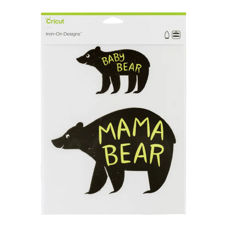 Image 1 for Cricut Iron On Designs Mama Baby Bear