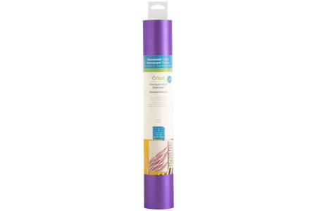 Image 1 for Cricut Shimmer Vinyl - Purple, 12" x 48" Roll